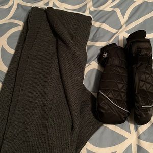 Thinsulate Winter Mittens and Scarf